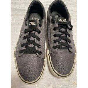 Men's Vans Off The Wall Gray Low‎ Top Skateboarding Sneakers Shoes Size 7